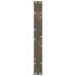 Patas para mesa de comedor 2 uds acero natural 70x(72-73,3)