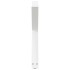 Patas para mesa de comedor 2 uds acero blanco 90x(72-73,3)