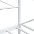 Diván sin colchón acero blanco 75x190