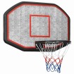 Tablero de baloncesto polietileno negro 109x71x3 cm