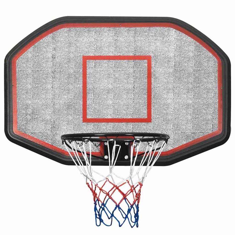 Tablero de baloncesto polietileno negro 109x71x3