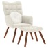 Sillón de relax con taburete terciopelo