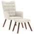 Sillón de relax con taburete terciopelo