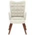 Sillón de relax con taburete terciopelo