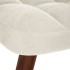 Sillón de relax con taburete terciopelo