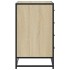 Cajonera de madera contrachapada color roble sonoma 70x41x70