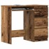 Escritorio de madera contrachapada madera vieja 90x45x76