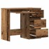 Escritorio de madera contrachapada madera vieja 90x45x76