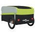 Remolque para bicicleta hierro negro y verde 45
