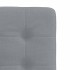 Sillas de comedor 6 unidades de tela gris