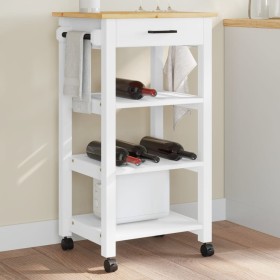 Carrito de cocina MONZA madera maciza de pino 48x40x90