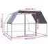 Jaula gallinero de exterior de acero galvanizado 3x4x2