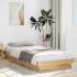 Estructura de cama sin colchón 90x200 cm madera maciza de