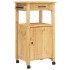 Carrito de cocina MONZA madera maciza de pino 48x40x90