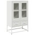 Aparador de acero blanco 68x39x111,5