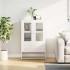 Aparador de acero blanco 68x39x111,5