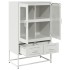 Aparador de acero blanco 68x39x111,5