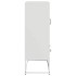 Aparador de acero blanco 68x39x111,5
