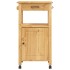 Carrito de cocina MONZA madera maciza de pino 48x40x90