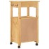 Carrito de cocina MONZA madera maciza de pino 48x40x90