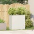 Jardinera de acero laminado en frío blanco 80x40x80