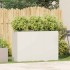 Jardinera de acero laminado en frío blanco 120x40x80