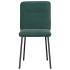Sillas de comedor 6 unidades terciopelo verde
