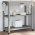 Carrito de cocina MONZA madera maciza de pino 84x40x90