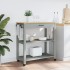 Carrito de cocina MONZA madera maciza de pino 84x40x90