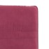 Sillas de comedor 4 unidades terciopelo rojo