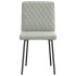 Sillas de comedor giratorias 6 uds terciopelo gris