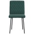 Sillas de comedor 4 unidades terciopelo verde