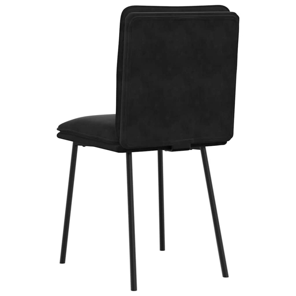 Silla de comedor 6 unidades terciopelo