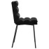 Silla de comedor 6 unidades terciopelo