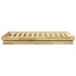 Estructura de cama sin colchón 120x190 cm madera maciza