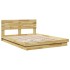 Estructura de cama con cabecero sin colchón 160x200