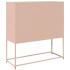 Aparador de acero laminado en frío rosa 100,5x39x107