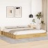 Estructura de cama sin colchón 180x200 cm madera maciza