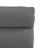 Sillas de comedor 6 unidades tela gris