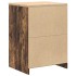 Armario de almacenamiento para garaje roble ahumado 60x51x85