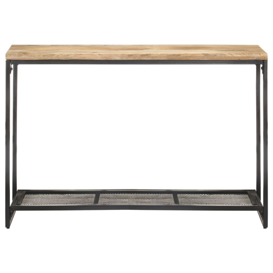 Mesa consola de madera maciza de mango 110x35x75