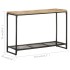 Mesa consola de madera maciza de mango 110x35x75