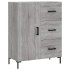 Aparador alto madera contrachapada gris sonoma 69,5x34x180