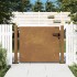 Puerta de jardín acero corten 105x80
