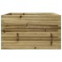 Jardinera de madera de pino impregnada 80x80x46