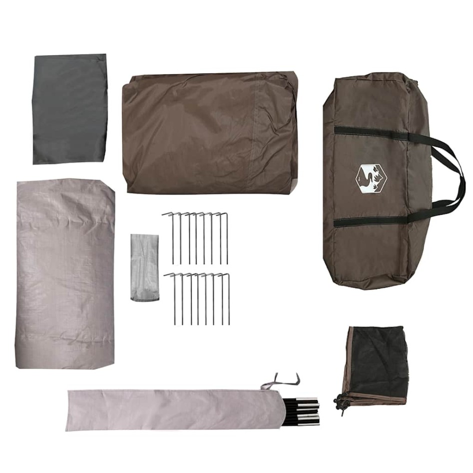 Tienda de campaña familiar túnel 6 personas impermeable