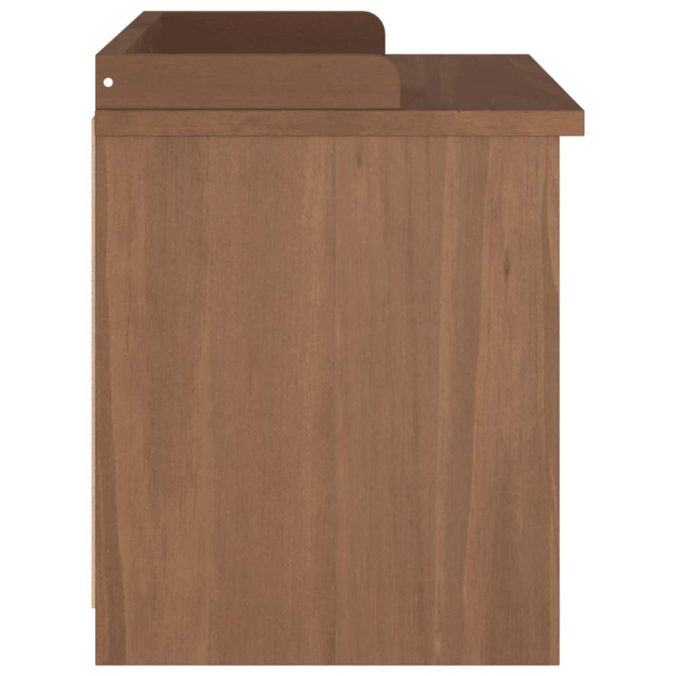 Banco de recibidor SANDNES madera maciza de pino 87x40x50