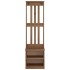 Perchero de entrada SANDENS 45x40x159,5cm madera maciza de