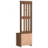 Perchero de entrada SANDENS 45x40x159,5cm madera maciza de