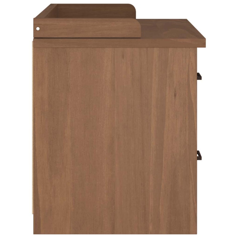 Banco de recibidor SANDNES madera maciza de pino 87x40x50